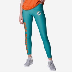 NFL Team Apparel Teal Leggings Med.